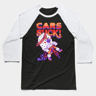 Cars Suck Baseball T-Shirt